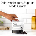 Nutrition Super Mushroom Daily Gummies – All-in-One Functional Gummy with 12 Mushroom Blend Including Lion’s Mane, Reishi, Chaga & Cordyceps – 60 Gummies