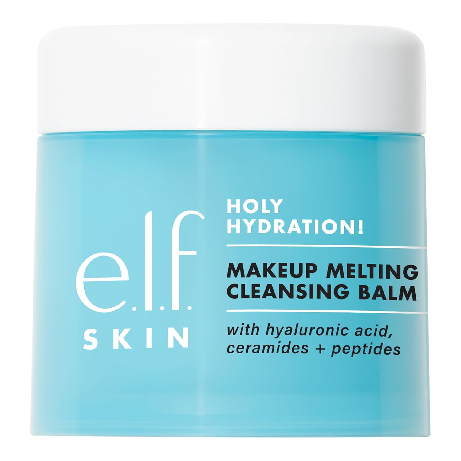 Buy now e.l.f. SKIN Mini Holy Hydration! Makeup Melting Cleansing Balm, Face Cleanser & Makeup Remover, Infused with Hyaluronic Acid to Hydrate Skin, 0.45 Oz 2 Ounce (Pack of 1) Unscented at indiglob india