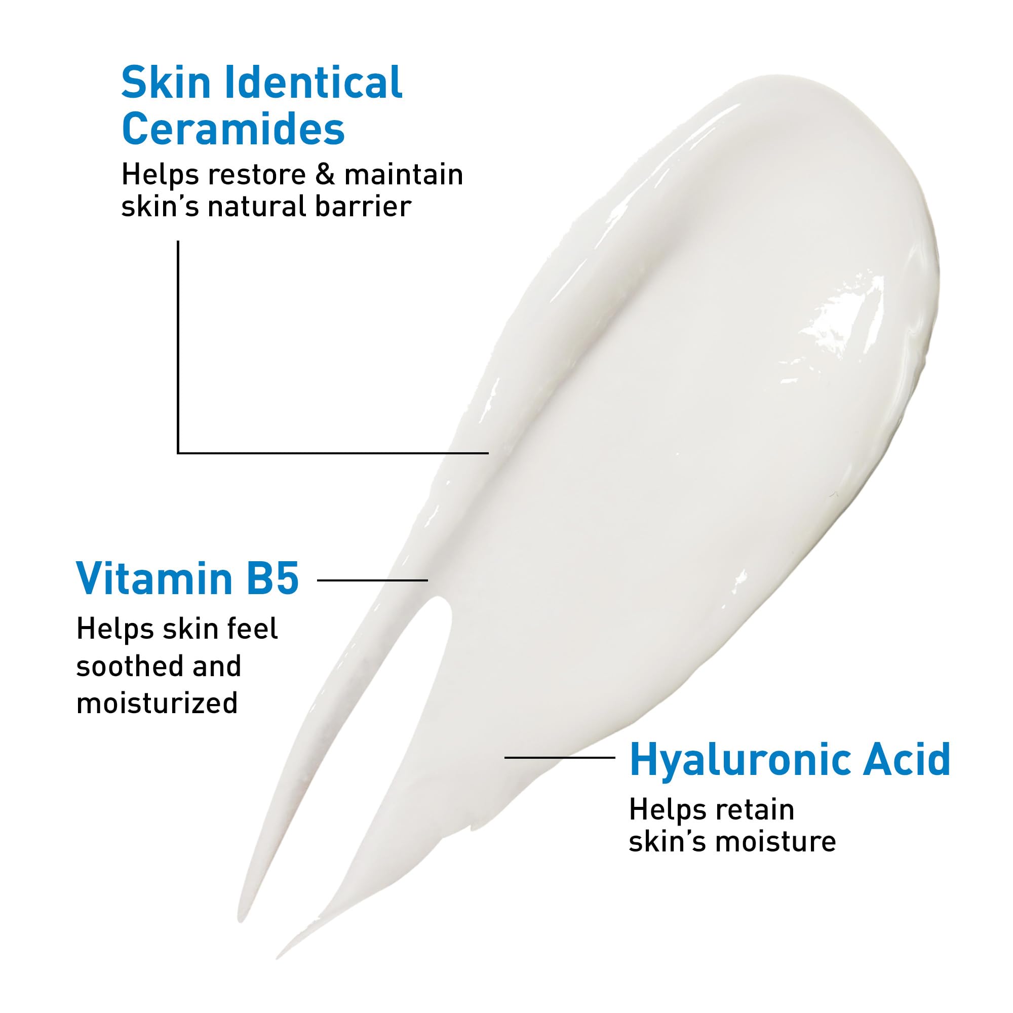 CeraVe Hyaluronic Acid Serum for Face, Hydrating Serum for Dry Skin, 1oz | Skin Care, Hydrates Dry Skin with Vitamin B5 and Ceramides In A Fragrance Free Formula To Layer Under Facial Moisturizer