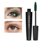 Buy now Maydear Dark Green Waterproof Long Lasting Smudgeproof Mascara for Women's Eye Makeup at indiglob india