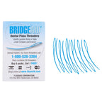 FLOSSAID BridgeAid Threaders 2 Packs of 50 (100 Threaders)