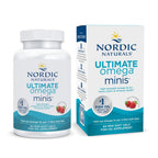 Nordic Naturals Ultimate Omega Minis, 1120mg High Potency Fish Oil - 60Count