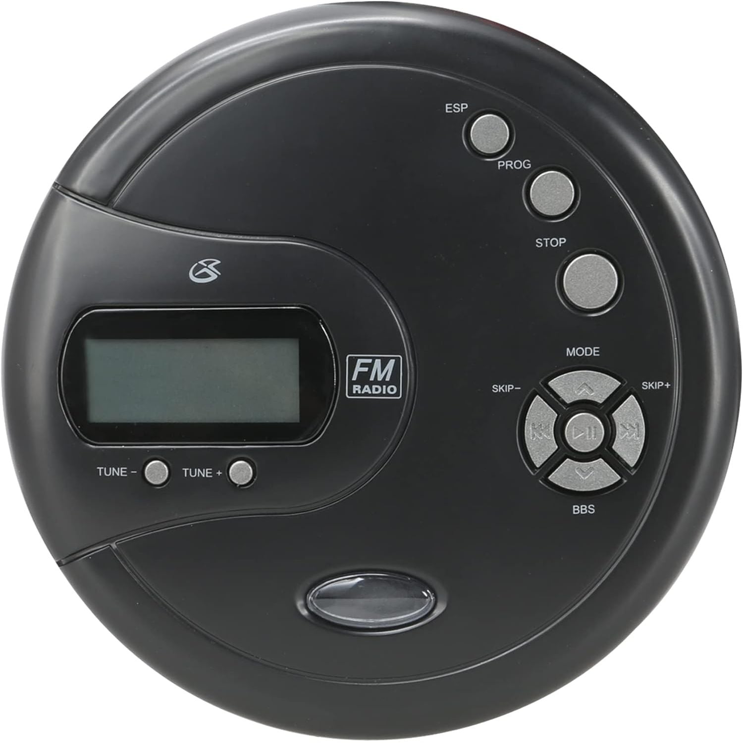 Buy now GPX PC332B Portable CD Player with Anti-Skip Protection, FM Radio and Stereo Earbuds - Black at indiglob india