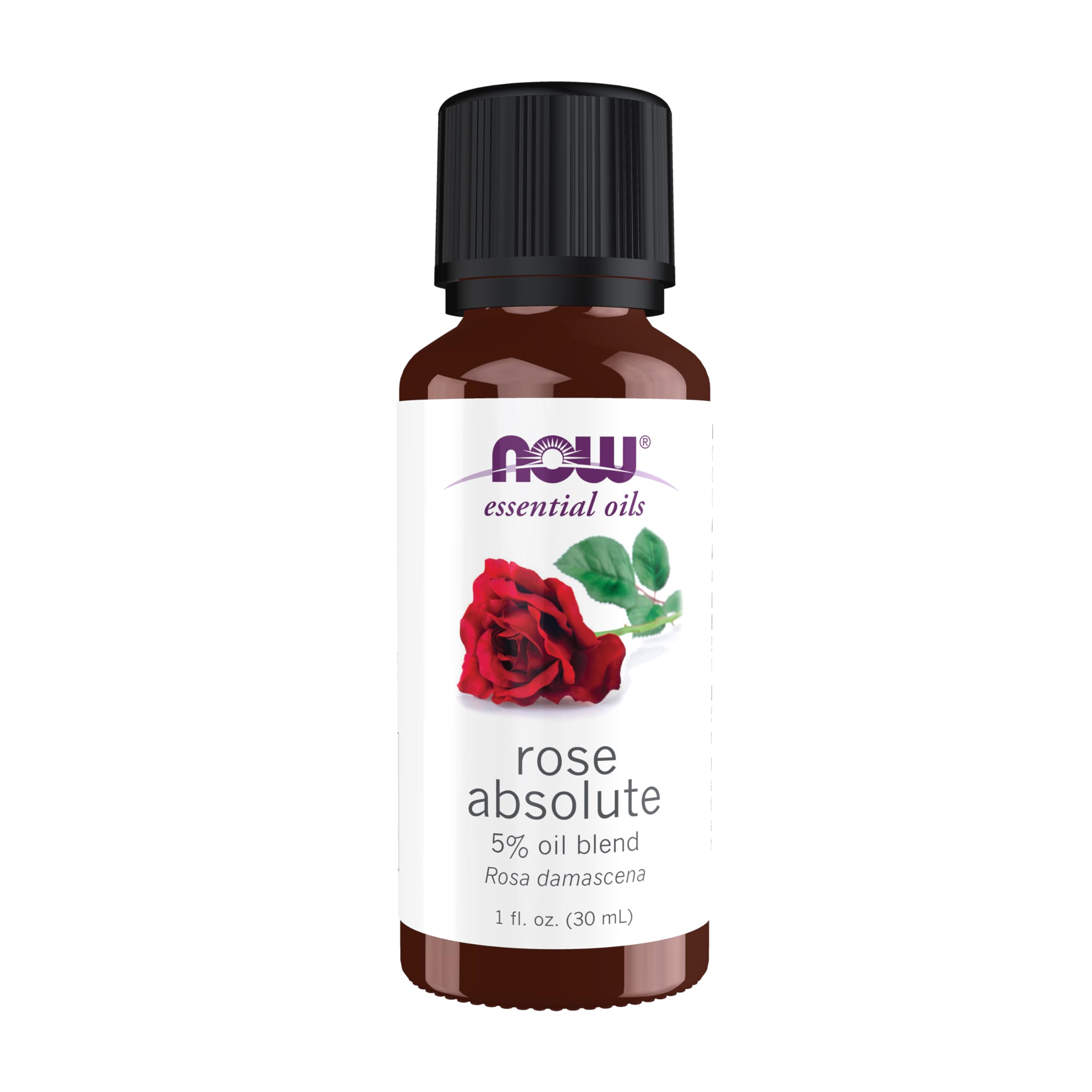 Buy now NOW Essential Oils, Rose Absolute, 5% Blend of Pure Rose Absolute Oil in Pure Jojoba Oil, Romantic Aromatherapy Scent, Vegan, Child Resistant Cap, 1-Ounce at indiglob india