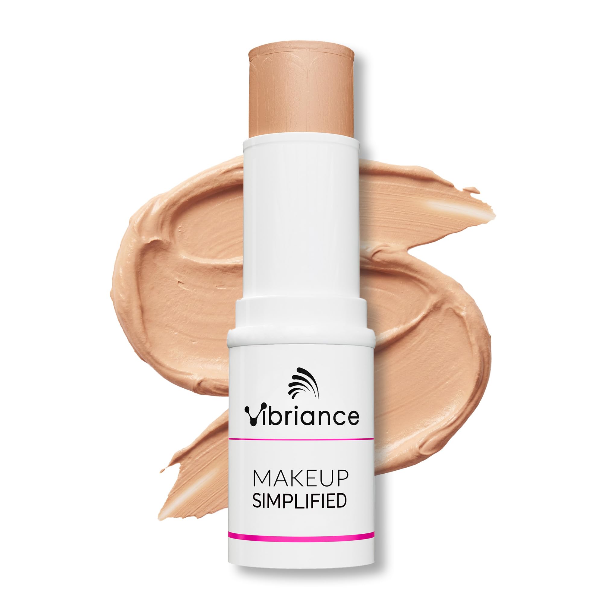 Vibriance Complexion Sticks, Foundation for Mature Skin - Natural Beige | Sheer, Buildable Coverage Face Makeup Foundation for Older Women - 3-in-1 Base, Contour, Concealer