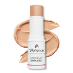 Vibriance Complexion Sticks, Foundation for Mature Skin - Natural Beige | Sheer, Buildable Coverage Face Makeup Foundation for Older Women - 3-in-1 Base, Contour, Concealer