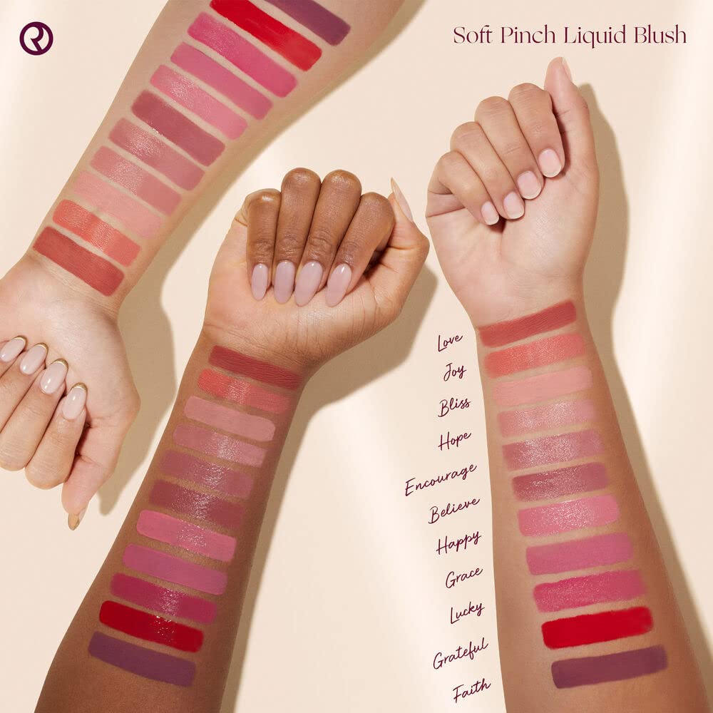 Buy now Rare Beauty by Selena Gomez Soft Pinch Liquid Blush Happy at indiglob india