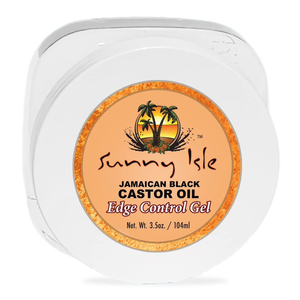 Buy now Sunny Isle Jamaican Castor Oil Edge Hair Gel 3.5oz Jar (2 Pack) at indiglob india