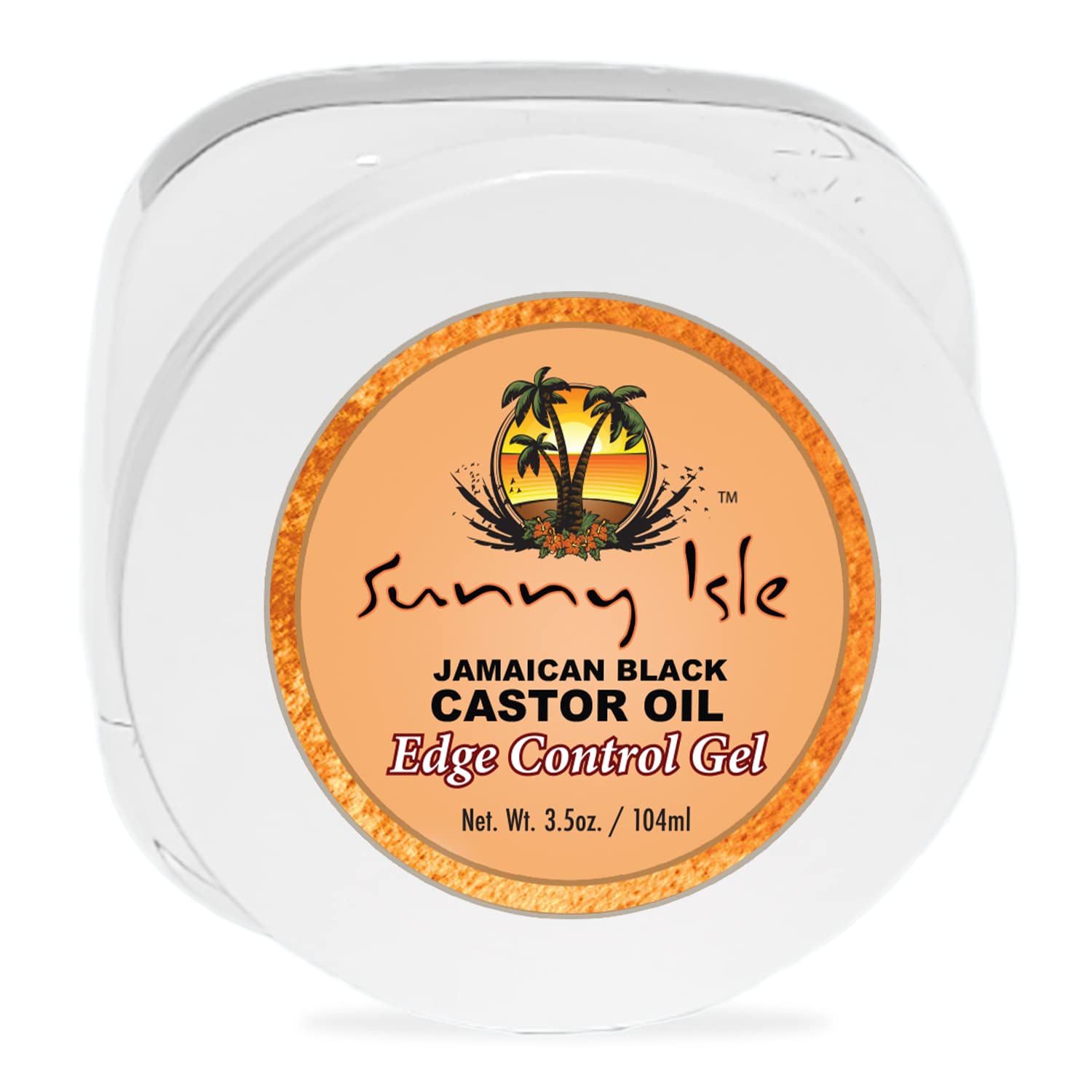 Buy now Sunny Isle Jamaican Castor Oil Edge Hair Gel 3.5oz Jar (2 Pack) at indiglob india