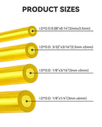 4 Size Fuel Line Kit for Small Engine Chainsaw Trimmer Blower