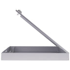 Saunders Redi-Rite Aluminum Storage Clipboard, Nursing, Letter Size, Silver