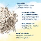Garden of Life Raw Organic Fit Vegan Protein Powder, Vanilla, 20 Servings