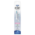 Buy now Oral-B Clic Toothbrush Sensitive Clean Replacement Brush Heads, White, 2 Count at indiglob india