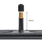2 Pcs 24" Heavy Duty Bike Tubes 24x2.10/2.4 AV32mm Schrader Valve 24" Bicycle Tubes Compatible with 24 x 2.10 24x2.125 24x2.20 24x2.25 24x2.30 24x2.35 24x2.40 Cruisers, City, Mountain Bike Tire Tubes