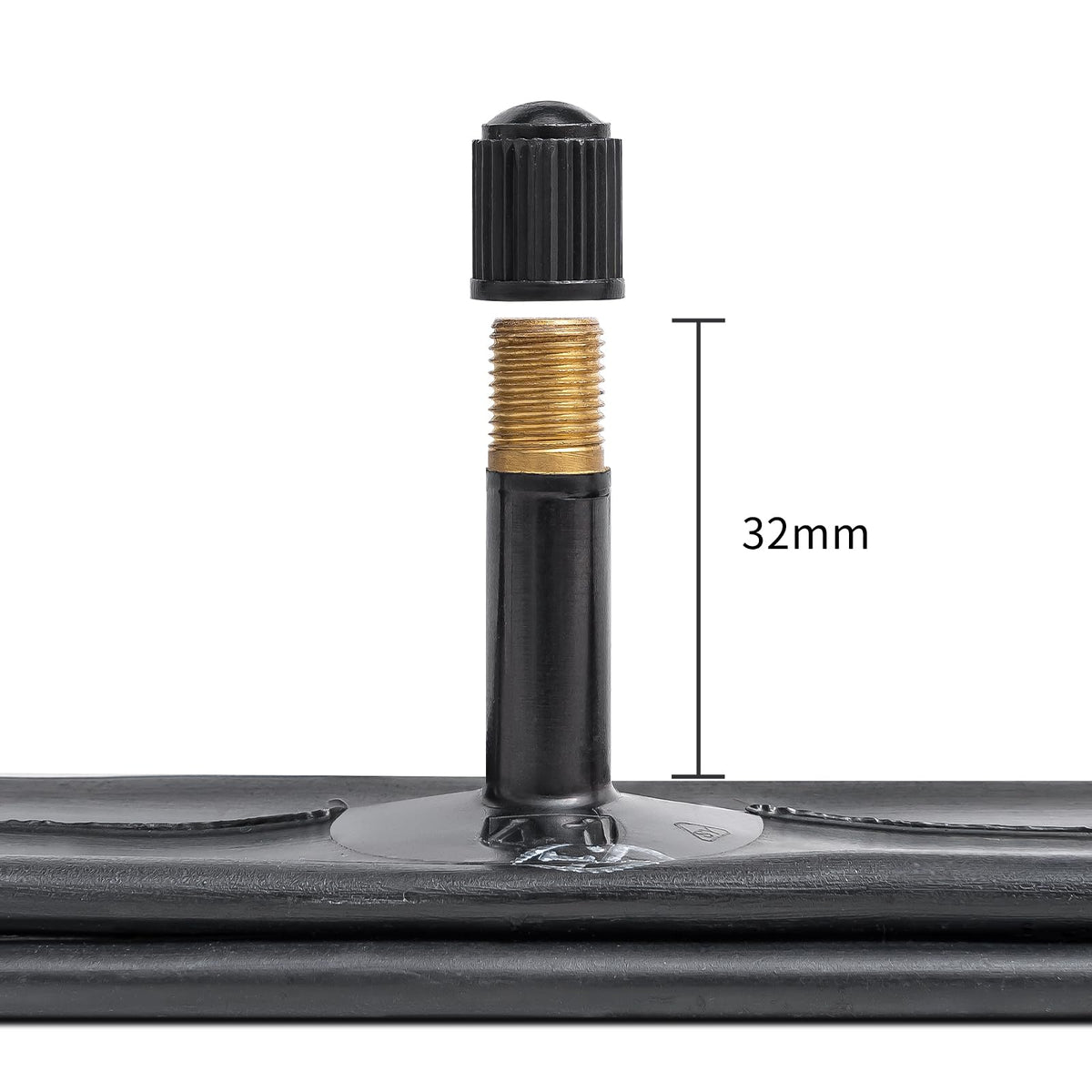 2 Pcs 24" Heavy Duty Bike Tubes 24x2.10/2.4 AV32mm Schrader Valve 24" Bicycle Tubes Compatible with 24 x 2.10 24x2.125 24x2.20 24x2.25 24x2.30 24x2.35 24x2.40 Cruisers, City, Mountain Bike Tire Tubes