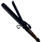 abp 3/4 Inch Extra Long Barrel Curling Iron with Clamp Instant Heat to 450F | Ceramic Coating with LCD Display, 0.75 Inch Hair Style Tools for Short/Medium Hair, Designed for Women & Girls