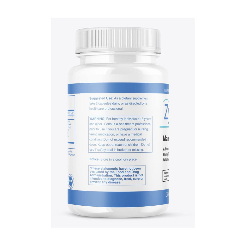 Zydenafil Pills for Men Advanced Formula - Zydenafil Capsules - Zydenafil Male Pills - Zydenafil 1200mg for Maximum Strength with Tongkat Ali, Saw Palmetto, Horny Goat Weed Reviews (60 Capsules)