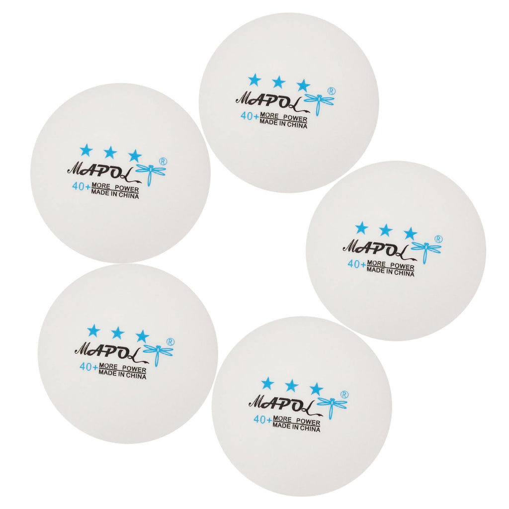 Buy now MAPOL 100 Pack White 3-Star Table Tennis Balls Advanced Training Ping Pong Ball at indiglob india