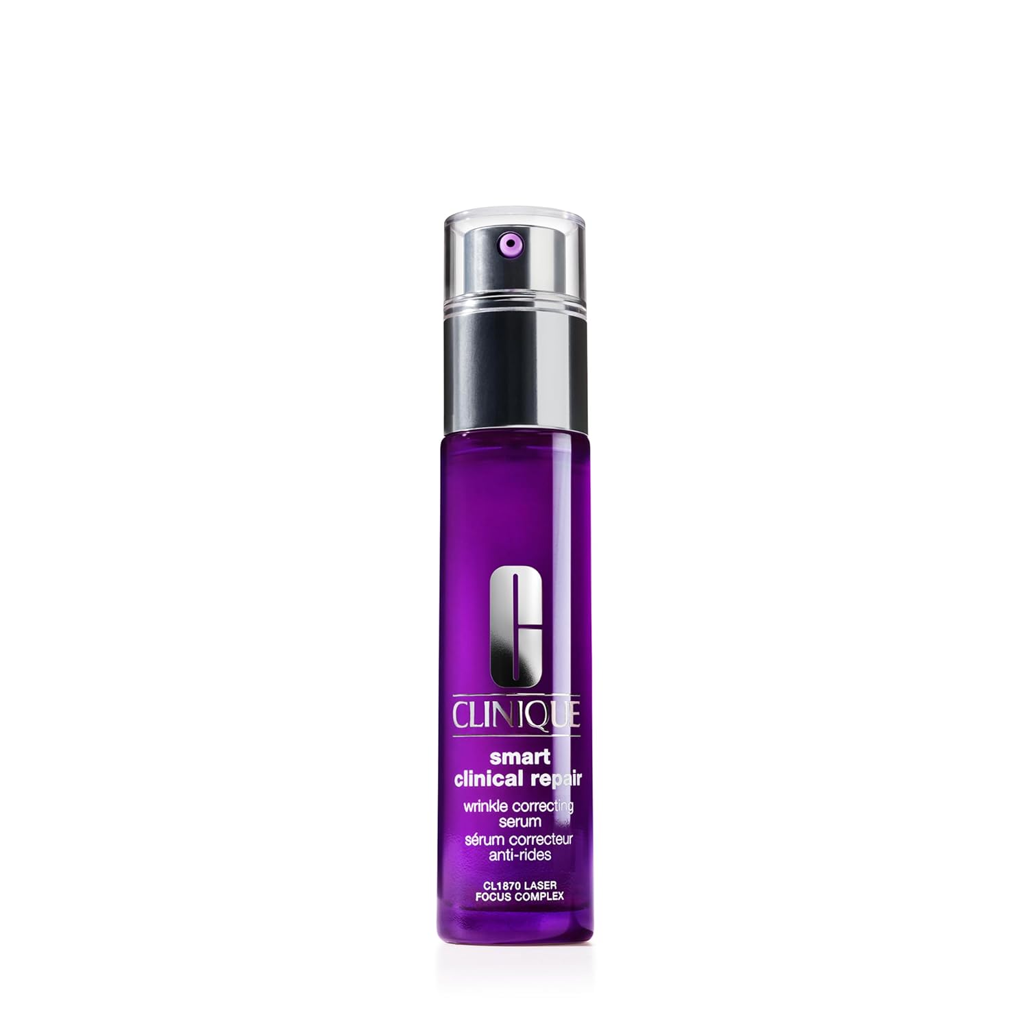 Buy now Clinique Smart Clinical Repair Wrinkle Correcting Anti Aging Face Serum With Hyaluronic Acid, Peptides + Advanced Retinoid Serum For All Skin Types | Hydrating 1 Fl Oz at indiglob india