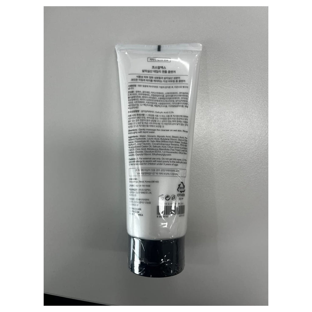 Buy now [Cosrx] Salicylic Acid Daily Gentle Cleanser 150milliliter / Foam Cleanser for Blemish Skin at indiglob india