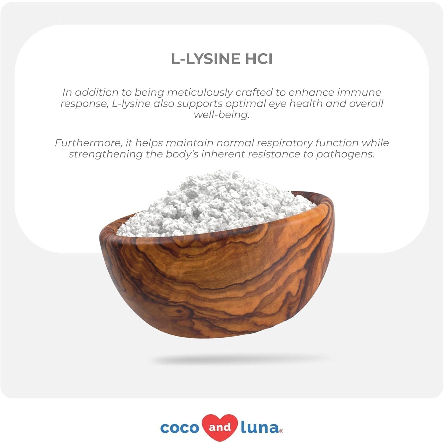 L-Lysine for Cats 900mg - Immune, Eye & Respiratory Support Powder | 900mg/scoop L-Lysine supports immune, eye & respiratory health. For cats with sneezing, runny nose, cold & herpes symptoms.