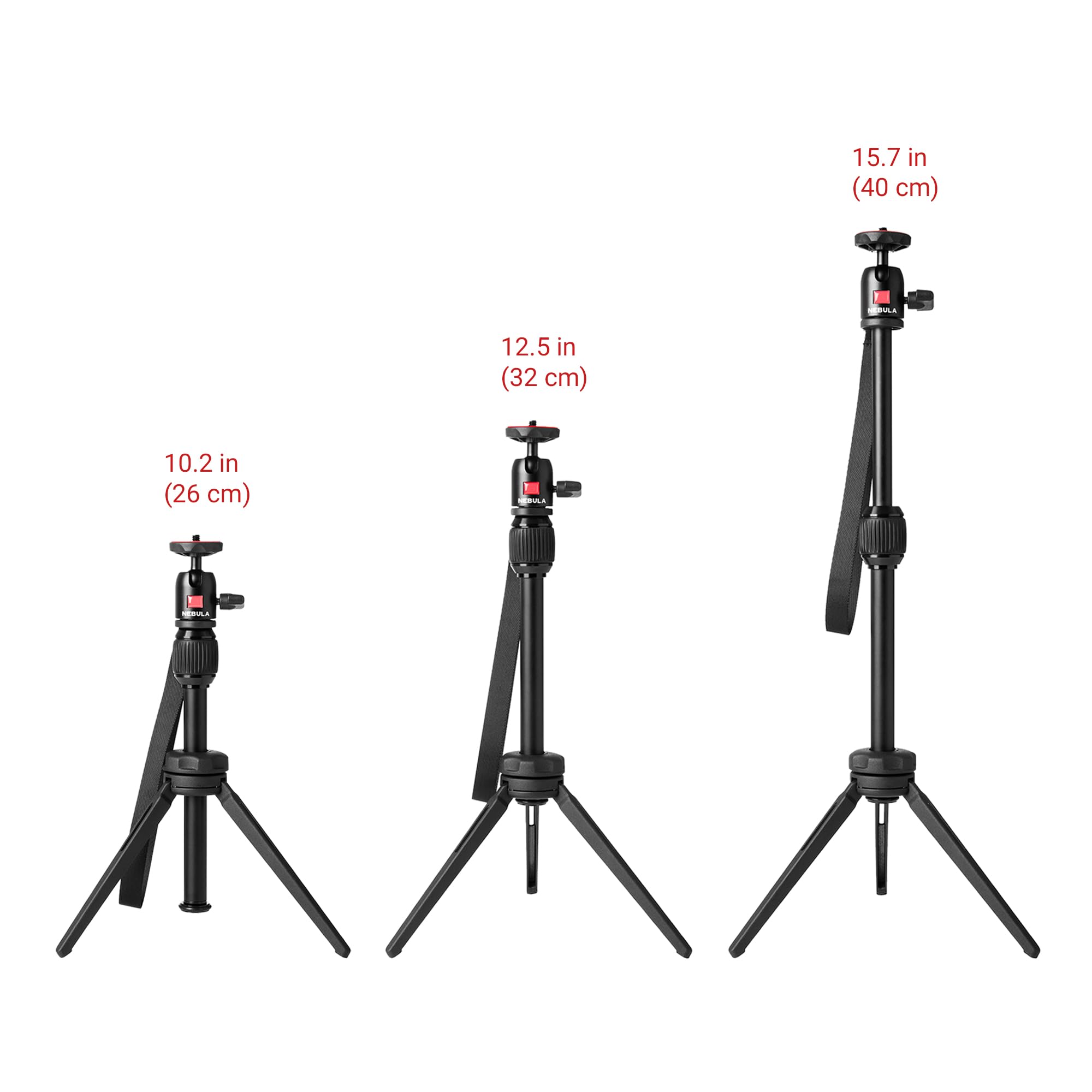 Buy now Nebula Adjustable Tripod Stand, Compact, Portable Projector Stand, Includes Universal Mount and Swivel Ball Head - Aluminum Alloy Tripod Stand, for Capsule 3, Capsule 3 Laser, Capsule Air at indiglob india