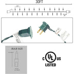 Buy now Dazzle Bright Christmas Mini String Lights, 60FT 300 Incandescent Green Wire Fairy Lights UL Certified Christmas Decorations for Indoor Outdoor Yard Party Xmas Tree Decor, Warm White at indiglob india