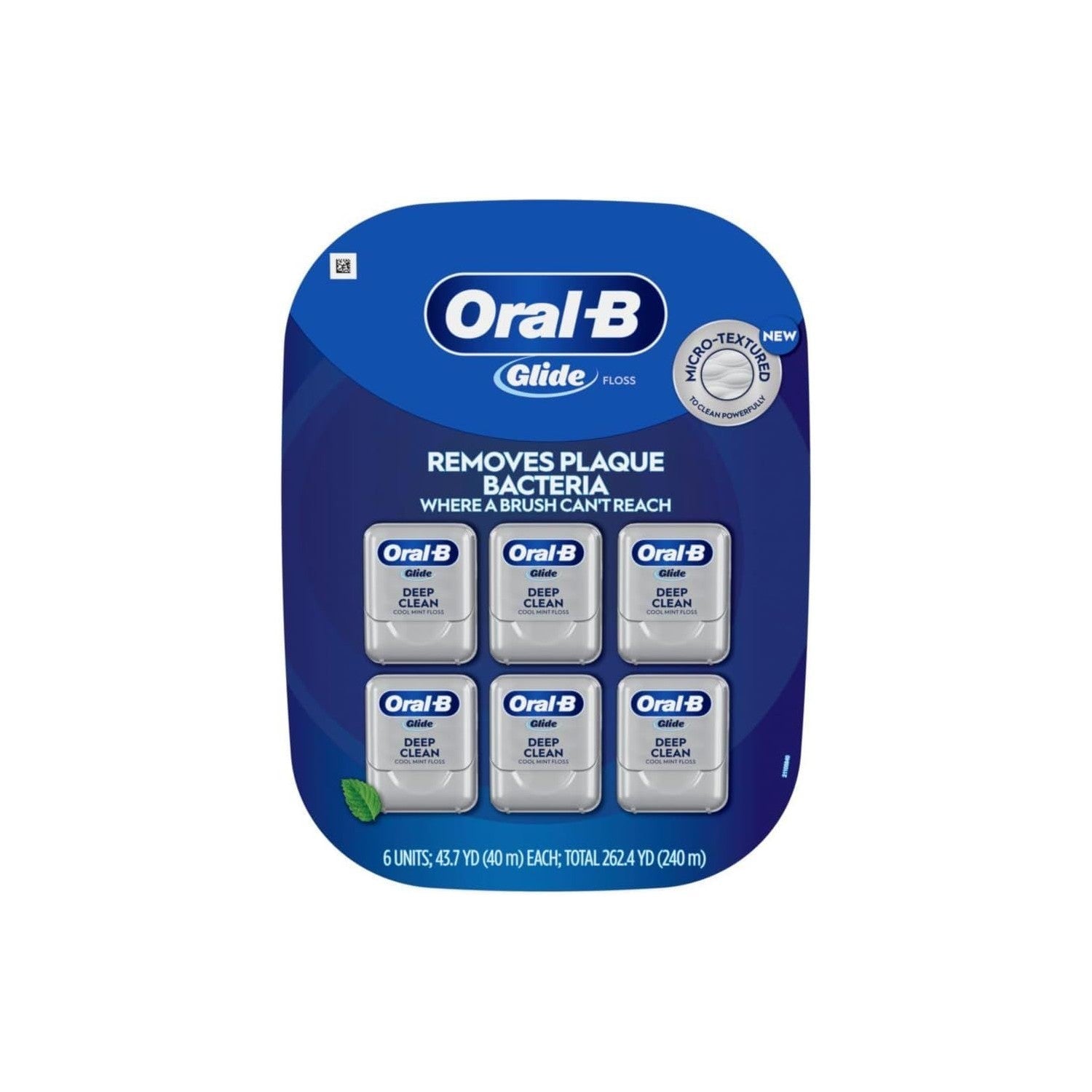 Buy now Oral-B Glide Healthy gums, unflavored floss 50M (Pack of 6) 6 Count (Pack of 1) at indiglob india