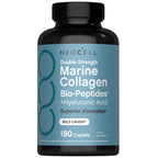 NeoCell Marine Collagen Peptides Supplement | 180 Caplets