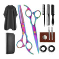 Hair Cutting Scissors Set, 440C Steel Cutting and Thinning Shears