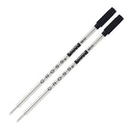 Cross Ballpoint Pen Refill, Black, Medium Point, 2-Pack Refill Set