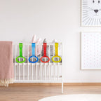 4 PCS Plastic Baby Crib Pull Rings Kids Walking Exercises Assistant Stand