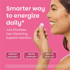 EZ Melts Dissolvable B12 Methylcobalamin 2,500 mcg - Vitamin B12 for Energy & Immune Support - Non-GMO, Vegan & Gluten-Free - Red Cherry - 90 Sublingual Tablets (90 Servings)