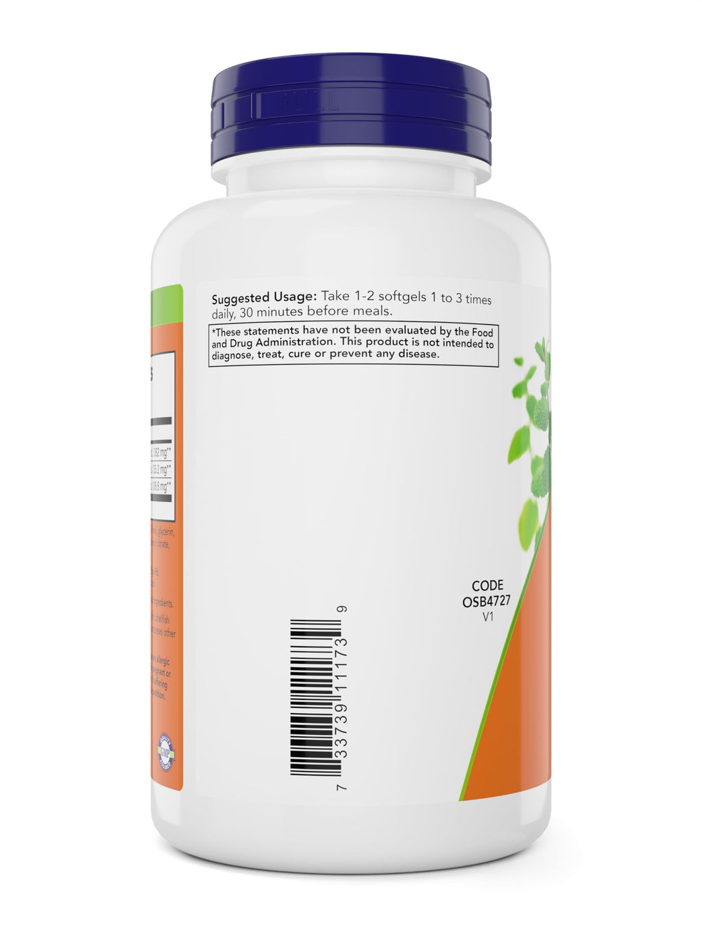 Buy now Now Peppermint Gels with Ginger Oil and Fennel Oil, 150 Softgels, Enteric Coated at indiglob india