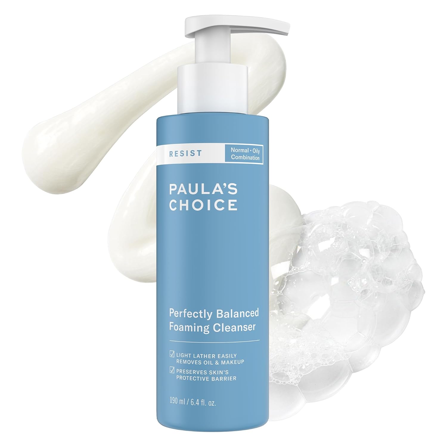 Buy now Paula's Choice RESIST Perfectly Balanced Foaming Facial Cleanser, Face Cleanser with Hyaluronic Acid & Aloe, Anti-Aging Face Wash, Large Pores & Oily Skin, Fragrance-Free, 6.4 Fl Oz at indiglob india