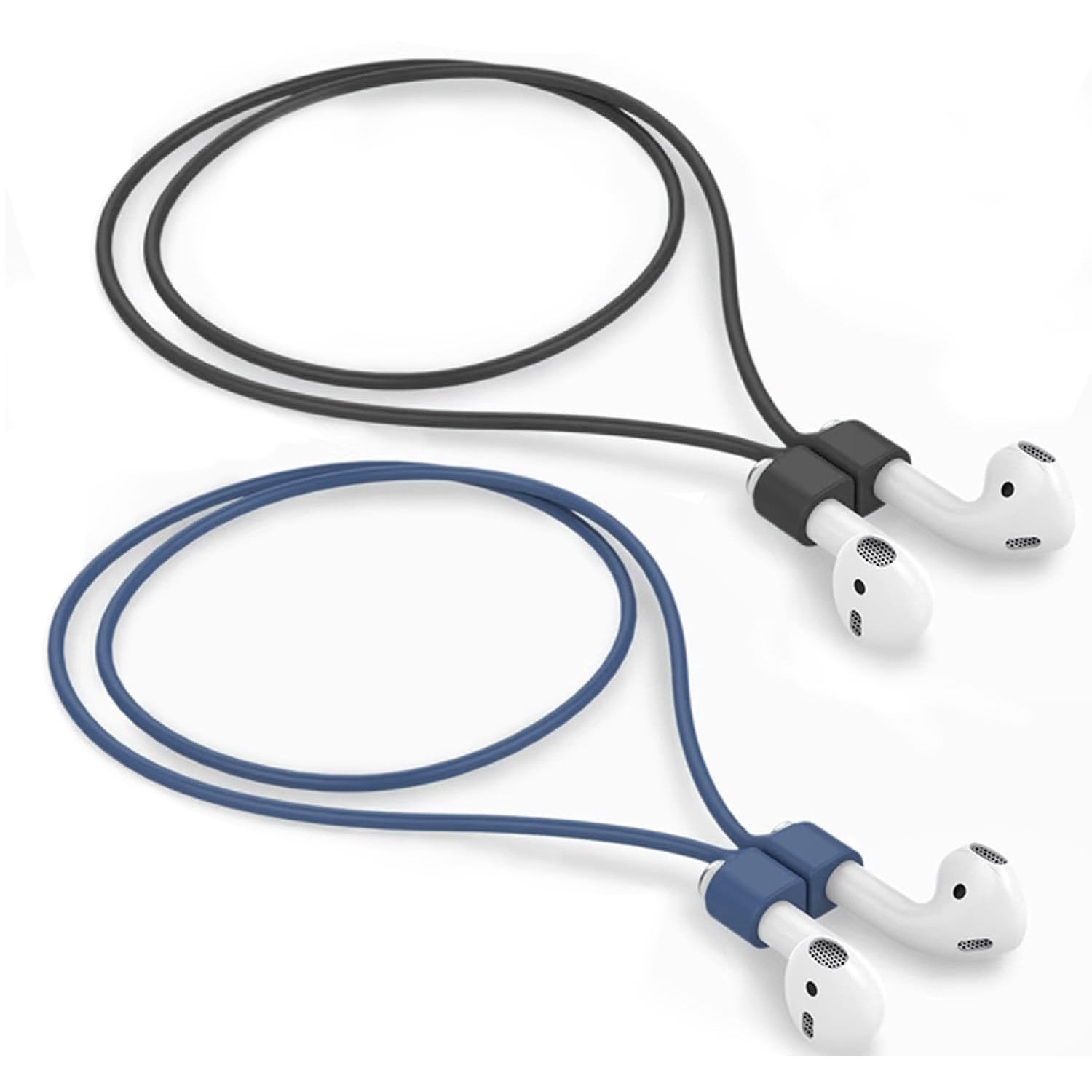 Buy now 5 Pack Ultra Strong Magnetic AirPods Pro Straps, Anti-Lost Neck Cord for AirPods Pro 3 2025,AirPods 4th, AirPods Pro 2nd/1st, AirPod 3rd, AirPod 2nd/1st - 5 Pcs Silicone Sports Lanyard and 2 Ear Hook C3-black+blue at indiglob india