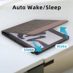 Buy now WALNEW Flip Case for 10.2-inch Kindle Scribe 2024/2022 Released, Two Hand Straps and Vertical Multi-Viewing Stand Cover with Auto Wake/Sleep for 10.2” Amazon Kindle Scribe E-Reader(Gray) at indiglob india