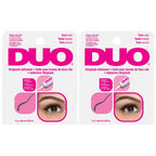 DUO Eyelash Glue, Dark Tone, Lash Adhesive for Strip Lashes, 0.25 oz 2 Pack | Waterproof & Long-Lasting Lash Glue, Secure Hold, Formaldehyde and Latex Free, Made in the USA