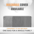Buy now UNCN Wide Microwave Heating pad with Washable Cover 9.5 x 16in Microwavable Hot Pad for Neck Shoulder, Cramps, Back Cordless Warm Compress Weighted Moist Heat Pack for Aches, Unscented at indiglob india