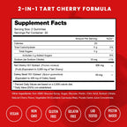 Tart Cherry Gummies with Celery Seed – Potent 10:1 Tart Cherry Extract for Uric Acid Support, Joint Health, Muscle Recovery & Sleep – Vegan Gummies – 120 Count – Third Party Lab Tested, Vegan, Non-GMO