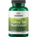 Buy now Swanson Turkey Tail Mushroom - Herbal Supplement Promoting Immune System & Cellular Health - Natural Formula Promoting Liver Function & Defense - (120 Capsules, 500 mg) at indiglob india