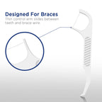 Fremouth Orthodontic Flossers for Braces - Ortho Floss Picks, 200 Count