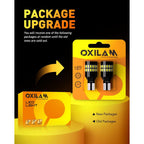 Buy now OXILAM Upgraded 912 921 LED Bulb Reverse Lights, Backup Light Bulbs for Car, 300% Higher Brightness 6000K White, Mini Size Non-polarity Canbus Error Free T15 906 W16W Bulb, Pack of 2 at indiglob india
