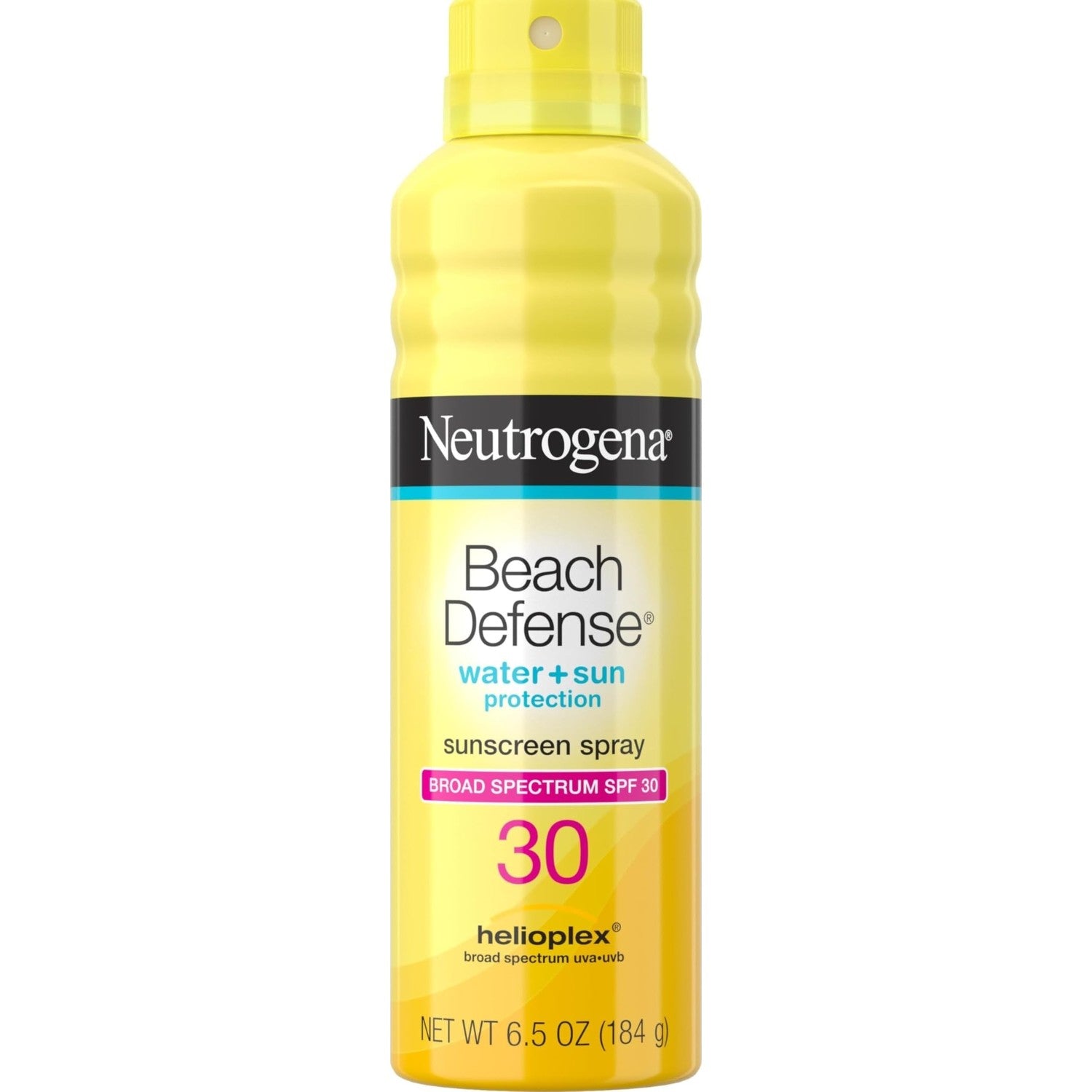 Neutrogena Beach Defense Sunscreen Spray, SPF 70, 6.5 oz | Face & Body, Broad Spectrum for UVA/UVB Protection, Lightweight Sunscreen, Water-Resistant up to 80 Minutes, Beach-Strength