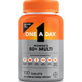 One A Day Multivitamin for Women 50 and Over Tablets, Womens Multivitamin 50 plus with Vitamins D, C, E, Zinc & Biotin, Daily Vitamins for Woman 50+, 100 Ct (Packaging May Vary)