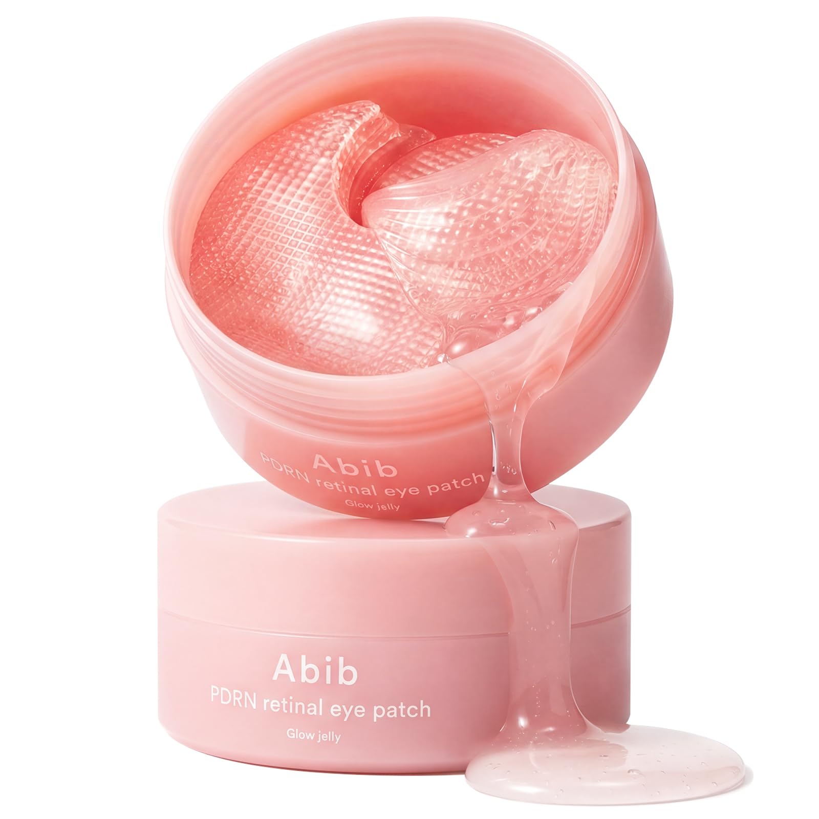 Abib Vegan Collagen Eye Patches for Wrinkles & Fine Line with Jericho Rose Jelly & Peptides, 60 Count, Korean Skin Care