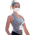Buy now BROAD Breathe Easier AirPro Mask Rechargeable Reusable Air Purifying Respirator with a HEPA Filter Default at indiglob india