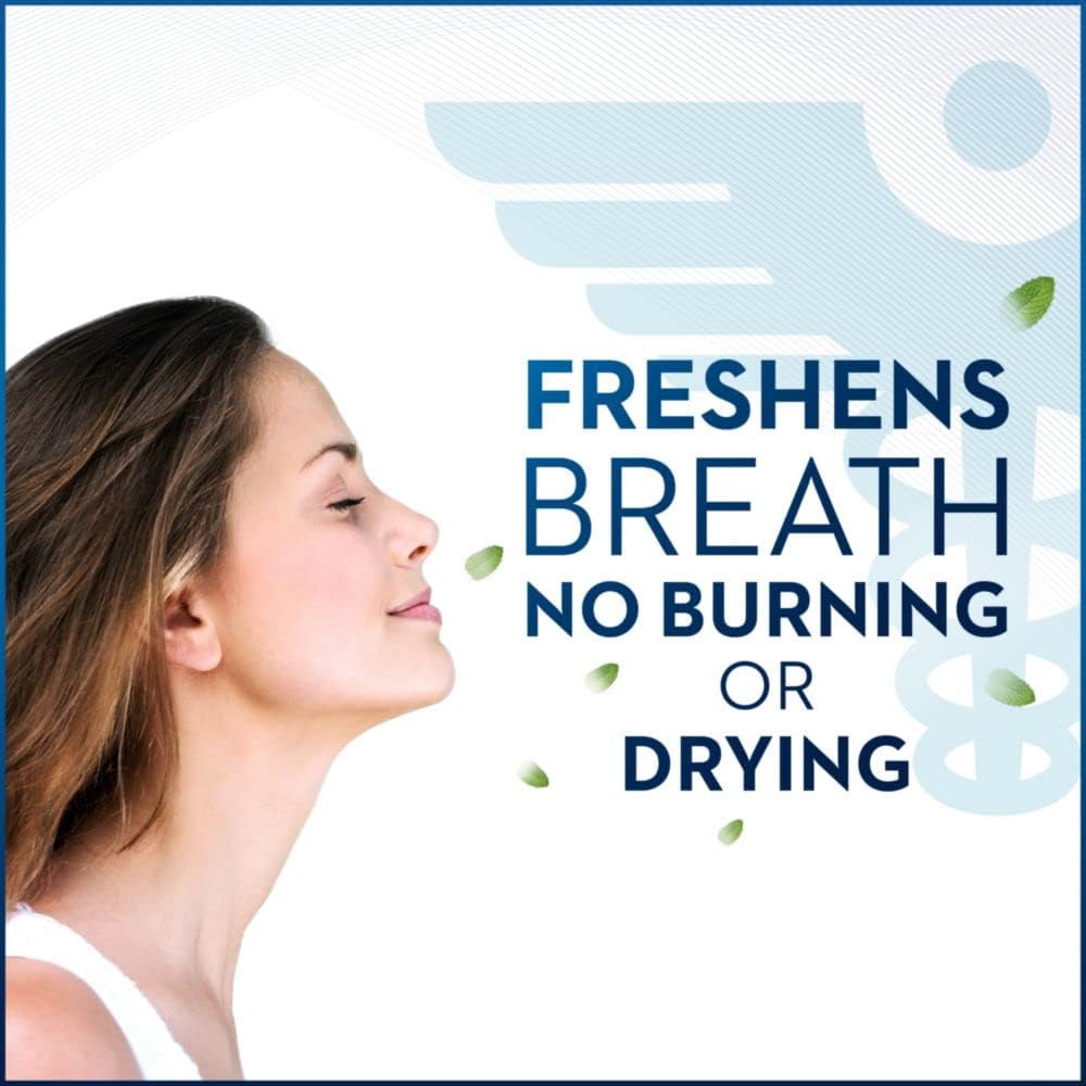 Buy now Oral-B Dry Mouth Oral Rinse Mouthwash, Moisturizing Mint, 16 Fl Oz at indiglob india