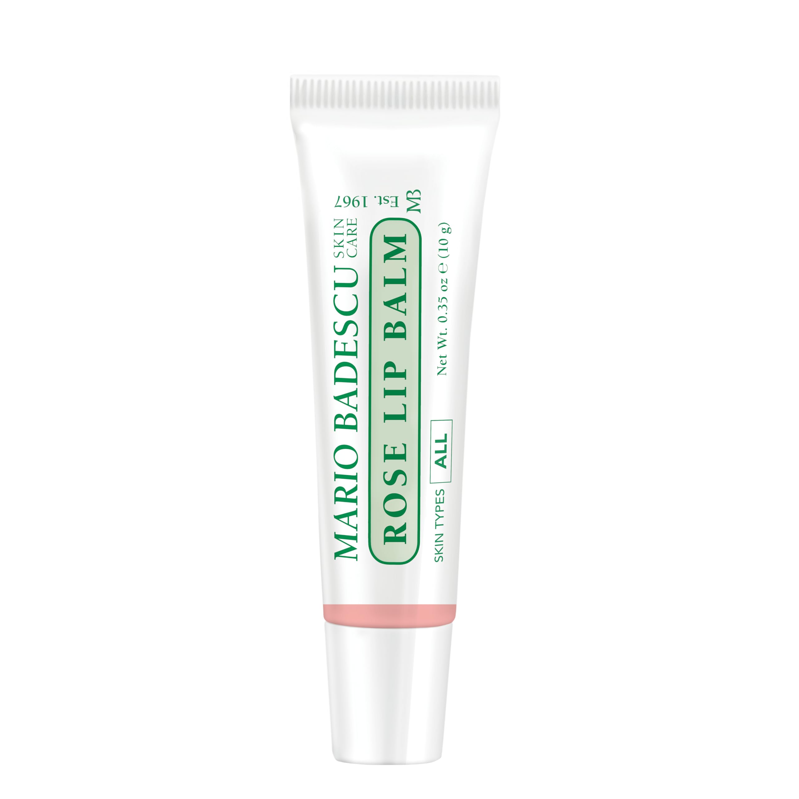 Buy now Mario Badescu Moisturizing Lip Balm for Dry Cracked Lips, Infused with Coconut Oil and Shea Butter, Ultra-Nourishing Lip Care Moisturizer for Soft, Smooth and Supple Lips Rose at indiglob india