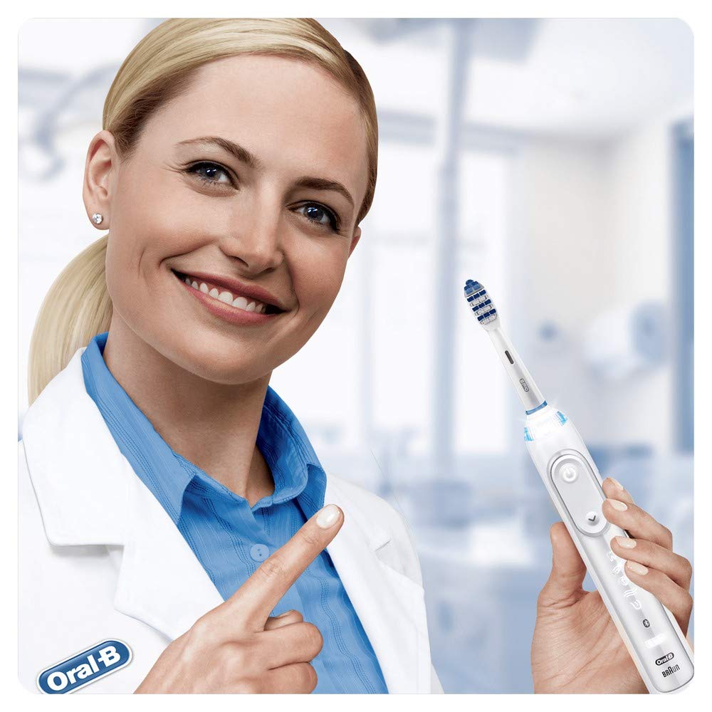 Buy now Oral-B Trizone Toothbrush Heads Replacement Refills for Electric Rechargeable Toothbrush, Bristles Sweep in-Between Teeth for a Deep Clean, Pack of Two at indiglob india
